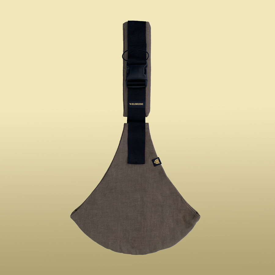 WIRDRIDE 抱っこ用スリング - Brown Linen ブラウンリネン WIRDRIDE 抱っこ用スリング - Brown Linen ブラウンリネン