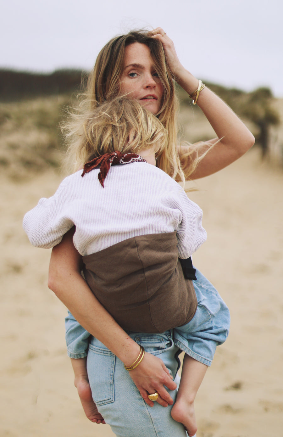 アクティブキャリー&スライドオンバッグセット Brown Linen | WILDRIDE