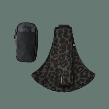 アクティブキャリー プリントコレクション - Grey Leopard グレー