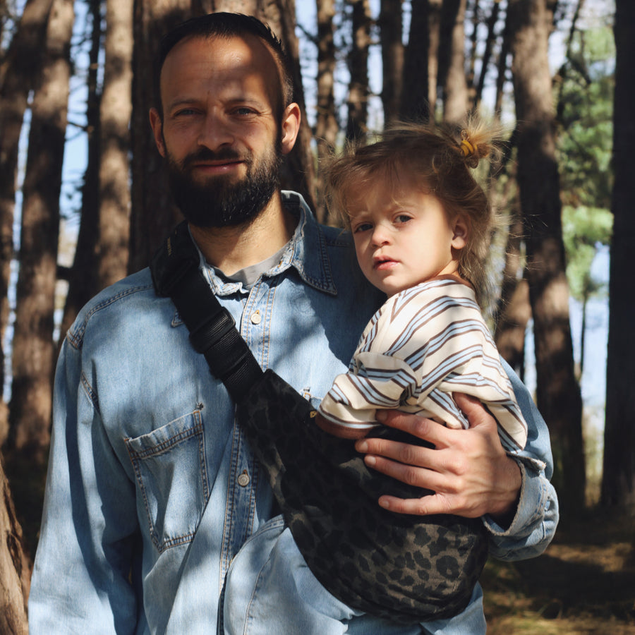 アクティブキャリー - Grey Leopard グレーレオパード